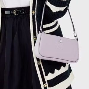 Kate Spade NWT Kayla Mini Bag, Light Lilac, Pebbled Leather